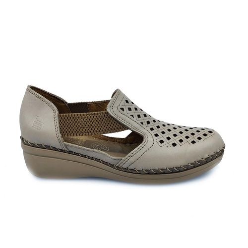 Zapato Confort Para Dama Lobo Solo Beige 4705