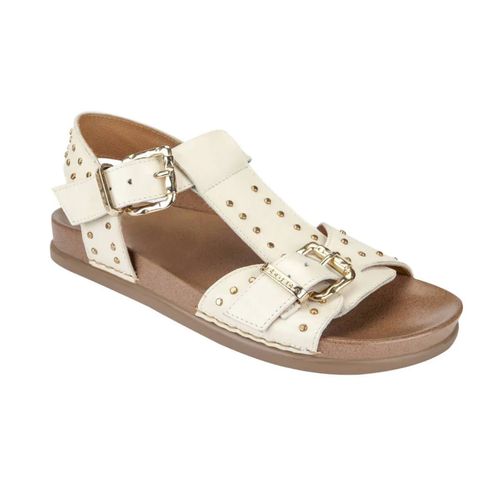 Sandalia Casual Para Dama Lobo Solo Blanco 2485