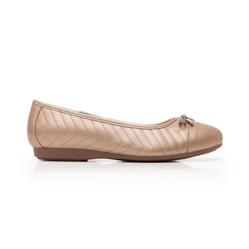 Balerina Casual Para Dama Flexi Dorado 116310