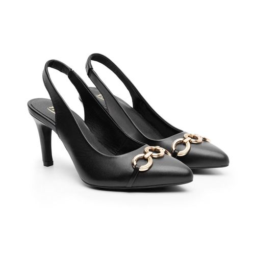 Zapatilla Casual Para Dama Flexi Negro 104515