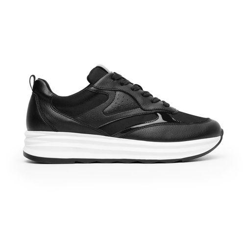 Tenis Casual Para Dama Flexi Negro 127102