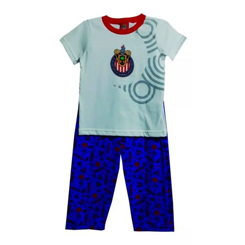 Pijama Para Niño Chivas Blanco 21709