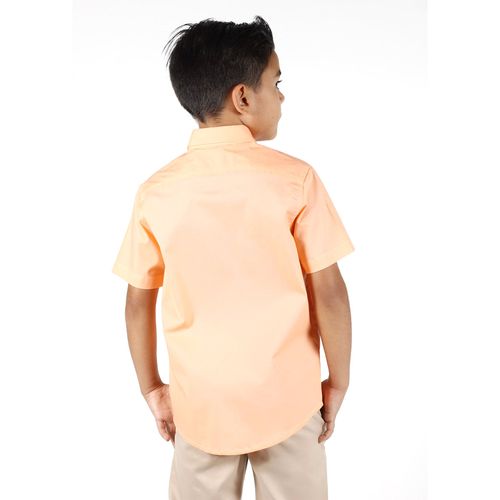 Camisa Casual Para Niño Lyon Durazno 221364