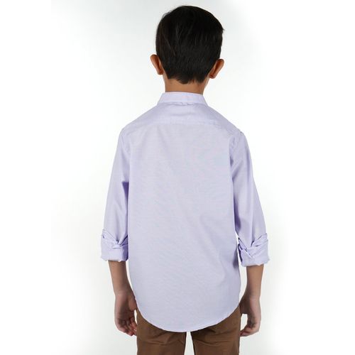 Camisa Casual Para Niño Lyon Lila 224097