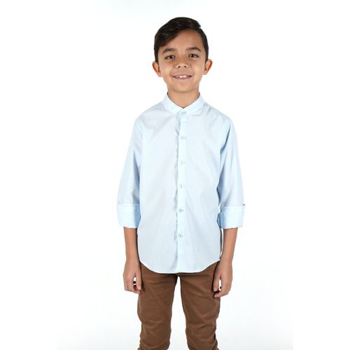 Camisa Casual Para Niño Lyon Azul 224097