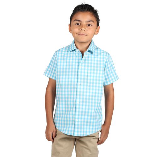 Camisa Casual Para Niño Lyon Azul 221365