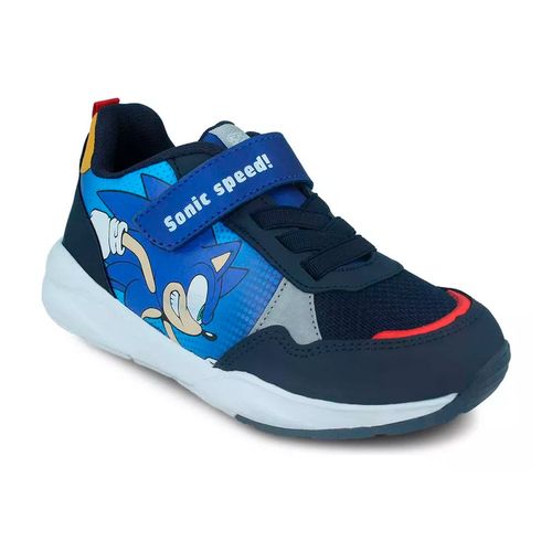 Tenis Casuales Para Niño Sonic Marino SO730514