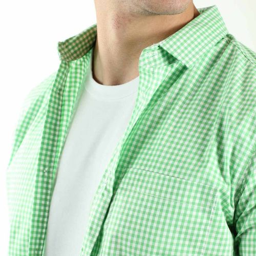 Camisa Casual Para Caballero Authentic Lyon Verde 211367-900