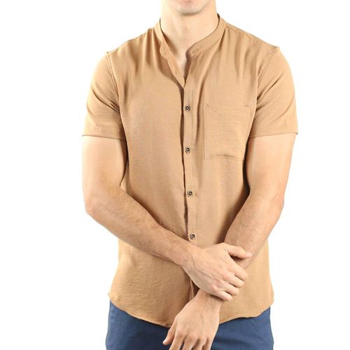 Camisa Casual Para Caballero Authentic Lyon Beige 212122-203