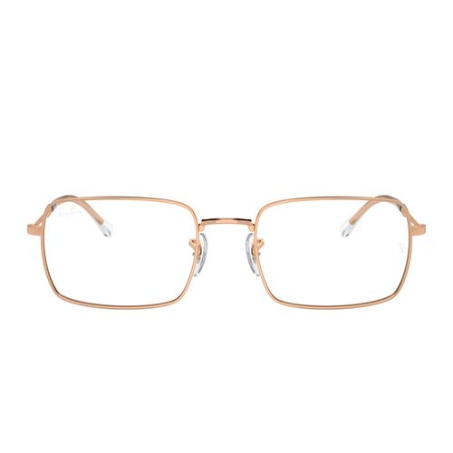 Armazón Unisex Ray Ban Rectangular Rosegold RX6520