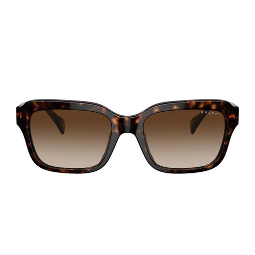 Lentes solares para dama Ralph rectangular shiny dark havana ra5312u