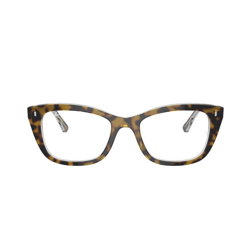 Lentes oftálmicos unisex Ray Ban pillow havana on transparent rx5433