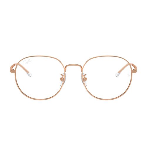 Lentes oftálmicos unisex Ray Ban phantos rose gold rx6517d