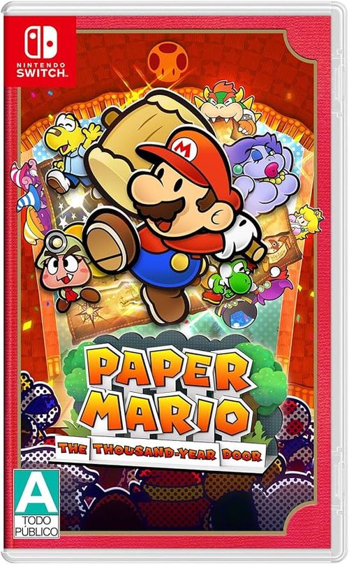 Videojuego Paper Mario Puerta Milenaria Nintendo Switch HMC-P-A9QDA