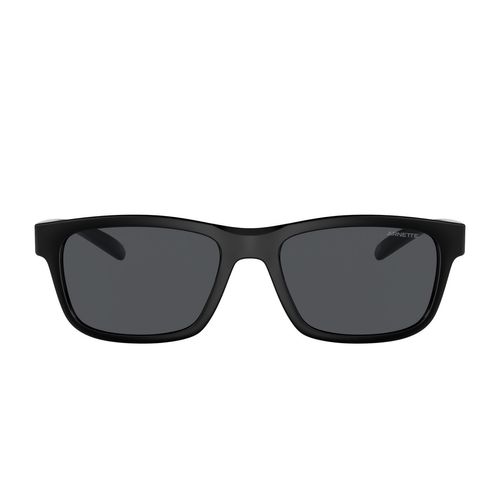 Lentes solares para caballero Arnette square recycled black matte/shiny an4340