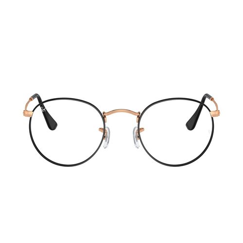 Lentes oftálmicos unisex Ray Ban round negro rx3447v