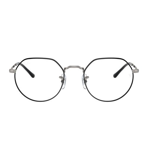 Lentes oftálmicos unisex Ray Ban irregular negro rx6465