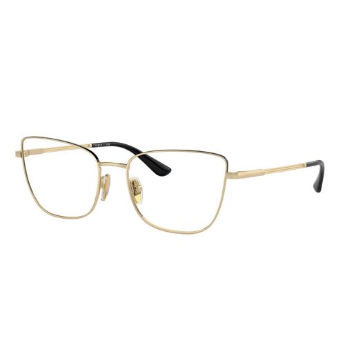 Lentes oftálmicos para dama Vogue butterfly pale gold/top black vo4307