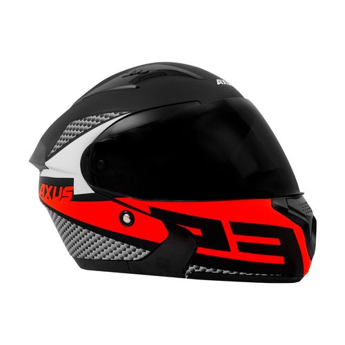 Casco Abatible De Doble Visor Mb Multicolor AXUS 23