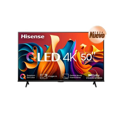 Pantalla De 50P Hisense Negro 50QD6N