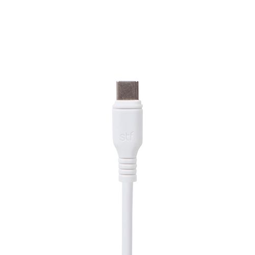 Cable de datos usb c a lightning Stuffactory blanco st-a36878 27w