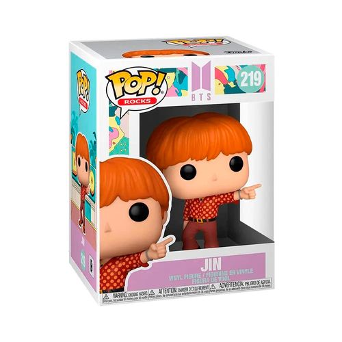 Figura Funko Jin Bts Pop Multicolor 48111