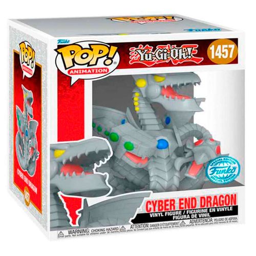 Figura Funko Dragon Ciber Final Yu Gi Oh Pop Multicolor FU74605