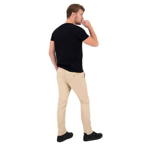 Pantalón Casual Para Caballero Holstone Beige CHINO CAQUI