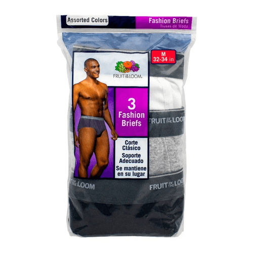 Trusa Para Caballero Fruit Of The Loom Multicolor 3P76CM