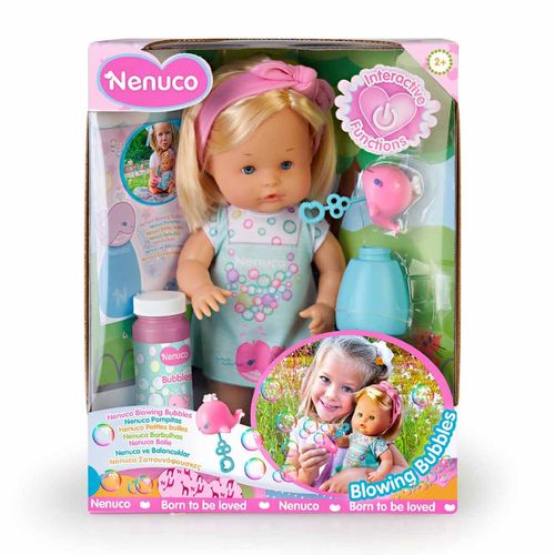 Muñeca Sopla Burbujas Nenuco Multicolor NFN30000