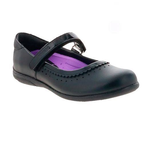 Zapato Escolar Para Niña Vavito Negro 710001