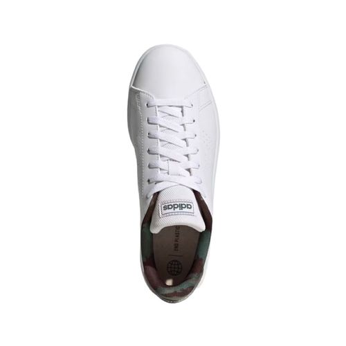 Tenis Unisex Adidas Advantage Base Court Lifestyle Blancos GW9283