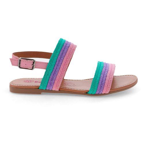 Sandalia Casual Para Niña Tropicana Multicolor TR540001ST