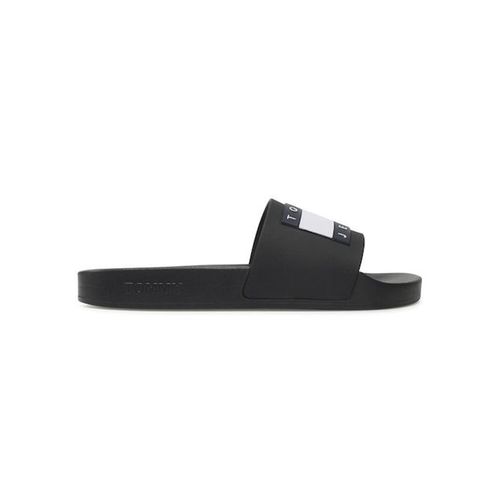 Sandalia De Playa Para Dama Tommy Hilfiger Negro EN0EN02115-BDS