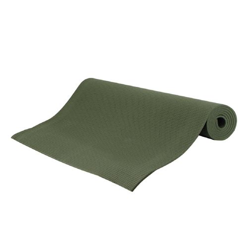 Tapete yoga 6mm stingray neopreno verde 173x61cm con correa