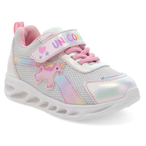 Tenis urbano de niña Tropicana plateado 95002
