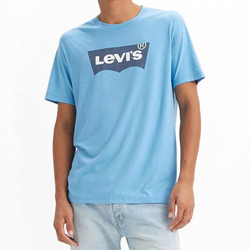 Playera Casual Para Caballero Levis Azul 22491-1607