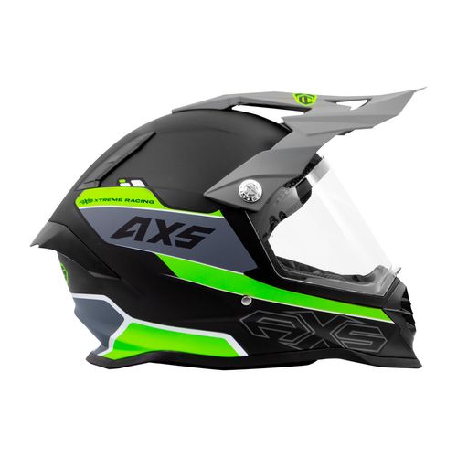 Casco Para Motociclista Abatible Mb Multicolor AXS-SL XL