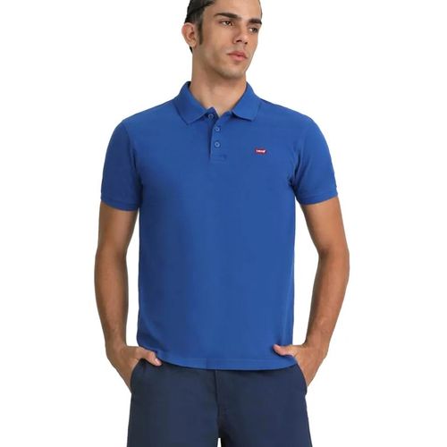 Playera Polo Para Caballero Levis Azul 35883-0178