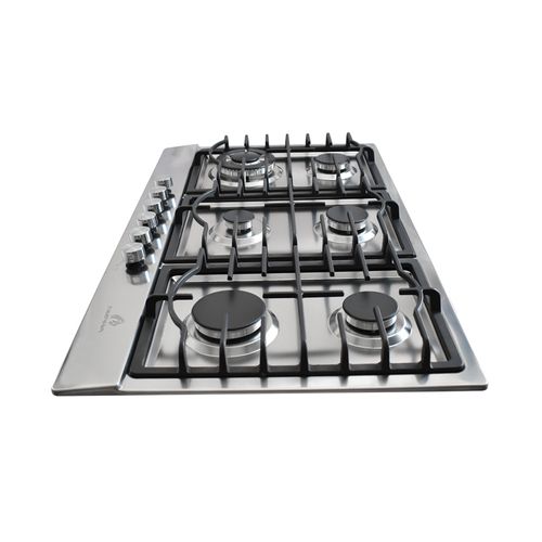 Parrilla de gas Supra DIaMOND steel empotrable de 6 quemadores de acero inoxidable