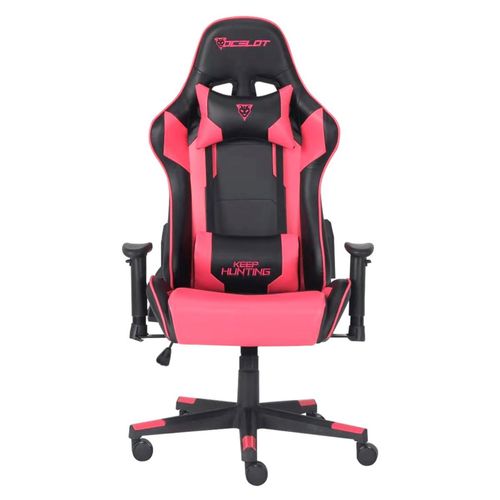 Silla Gamer Ocelot Gaming Negro/Rosa OGS-03