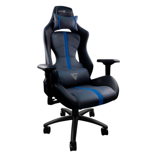 Silla gamer Game Factor negro/azul cgc650