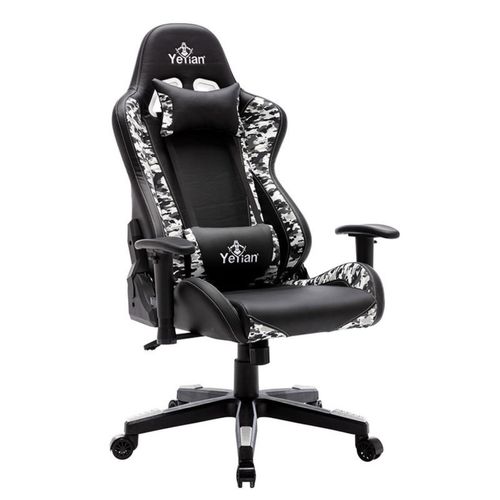 Silla Gamer Yeyian Negro/Blanco Ryuji