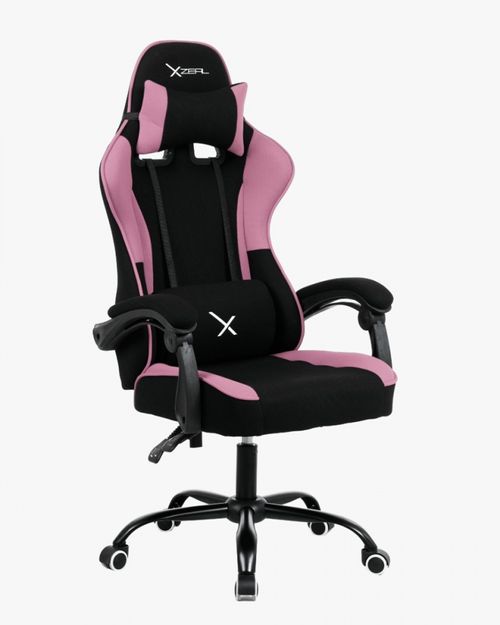 Silla gamer Xzeal negro/rosa xz20