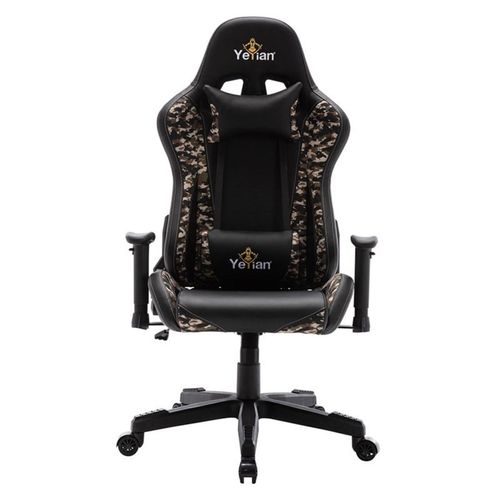 Silla gamer Yeyian negro/amarillo ryuji desert camouflage