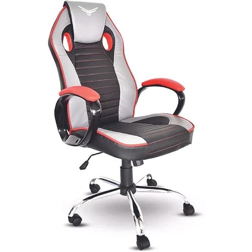 Silla Gamer Naceb Gris/Rojo Juggernaut