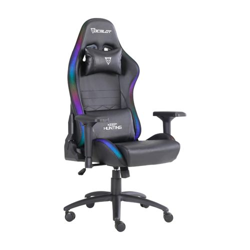 Silla gamer Ocelot gaming negro osrgb