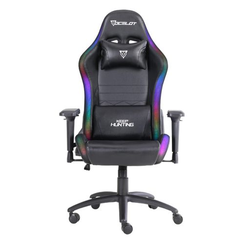 Silla gamer Ocelot gaming negro osrgb