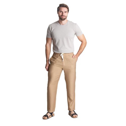 Pantalón Casual Para Caballero Authentic Lyon Kaki 115119-203