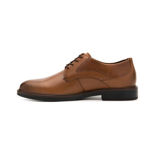Zapato De Vestir Para Caballero Flexi Tan 400111